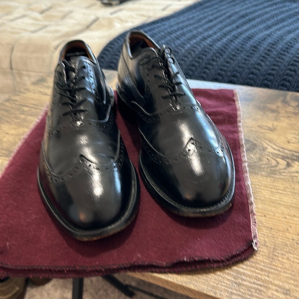 Allen Edmonds Brogue Oxford Black sz 8.5.